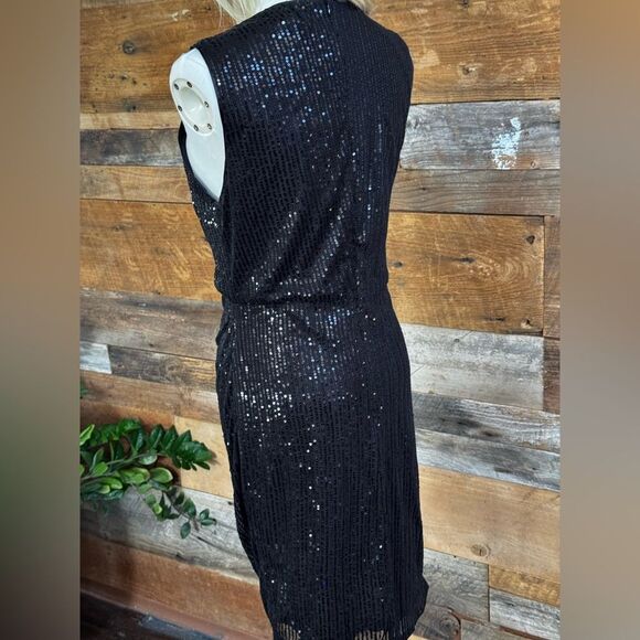 GRACE KARIN V Neck Sleeveless Sexy Ruched Wrap Party Club Cocktail Dresses sz L - Picture 11 of 16